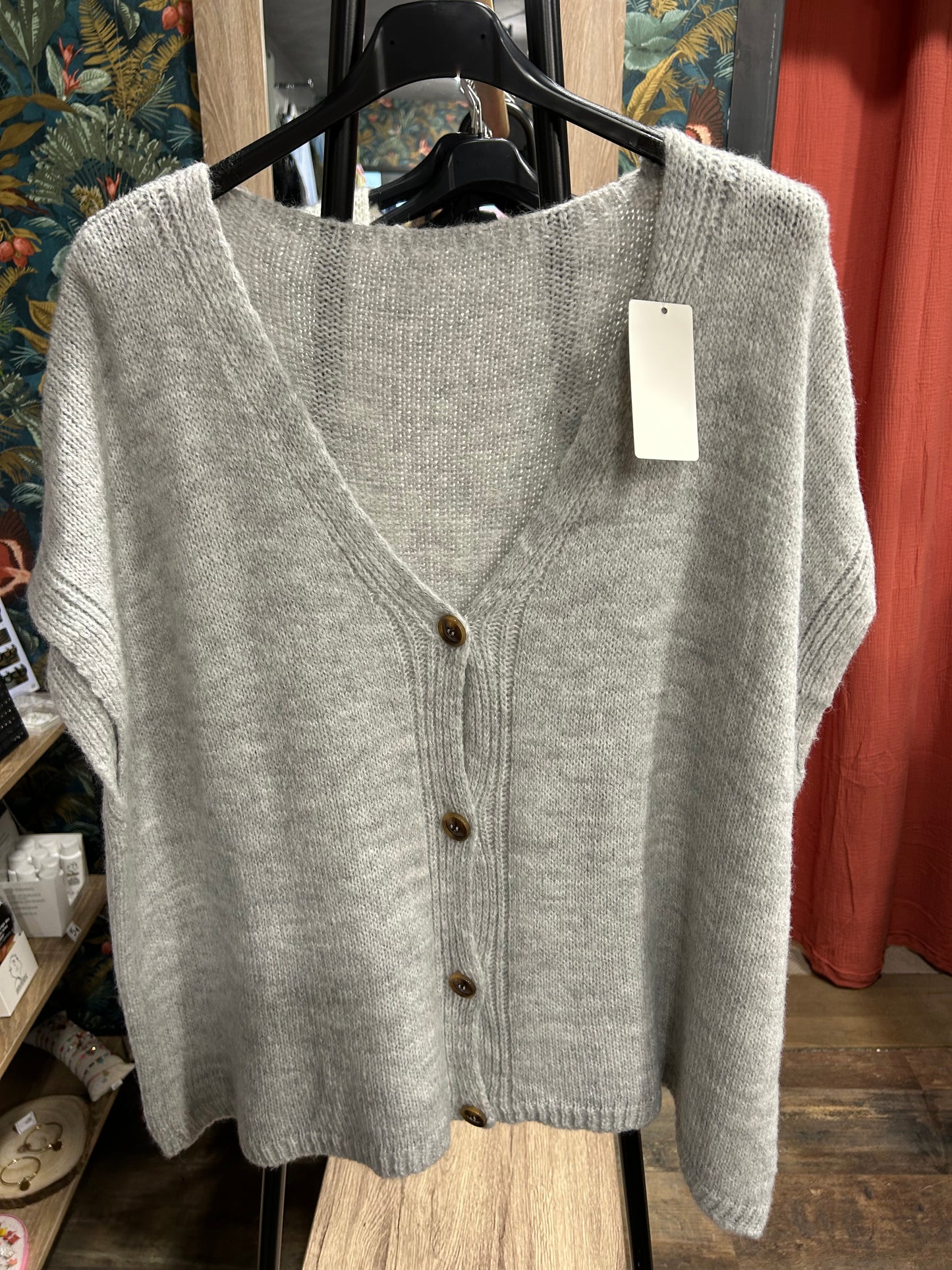 Gilet avec manchette