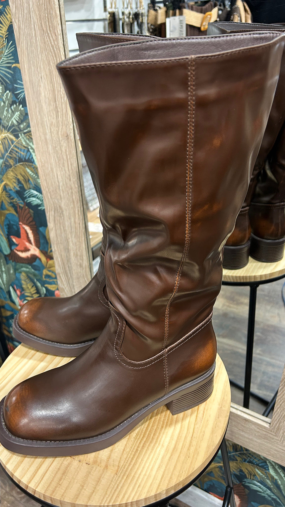 Bottes marrons
