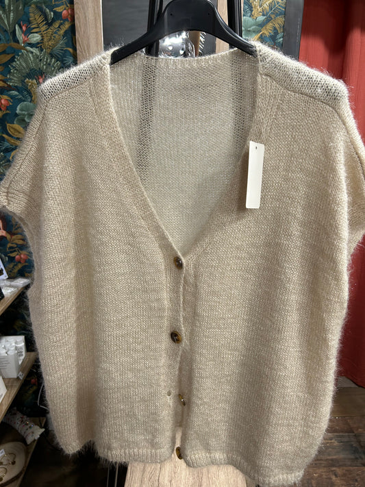 Gilet avec manchette