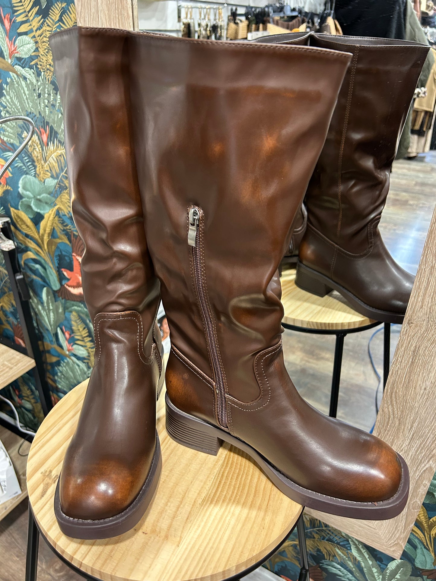 Bottes marrons
