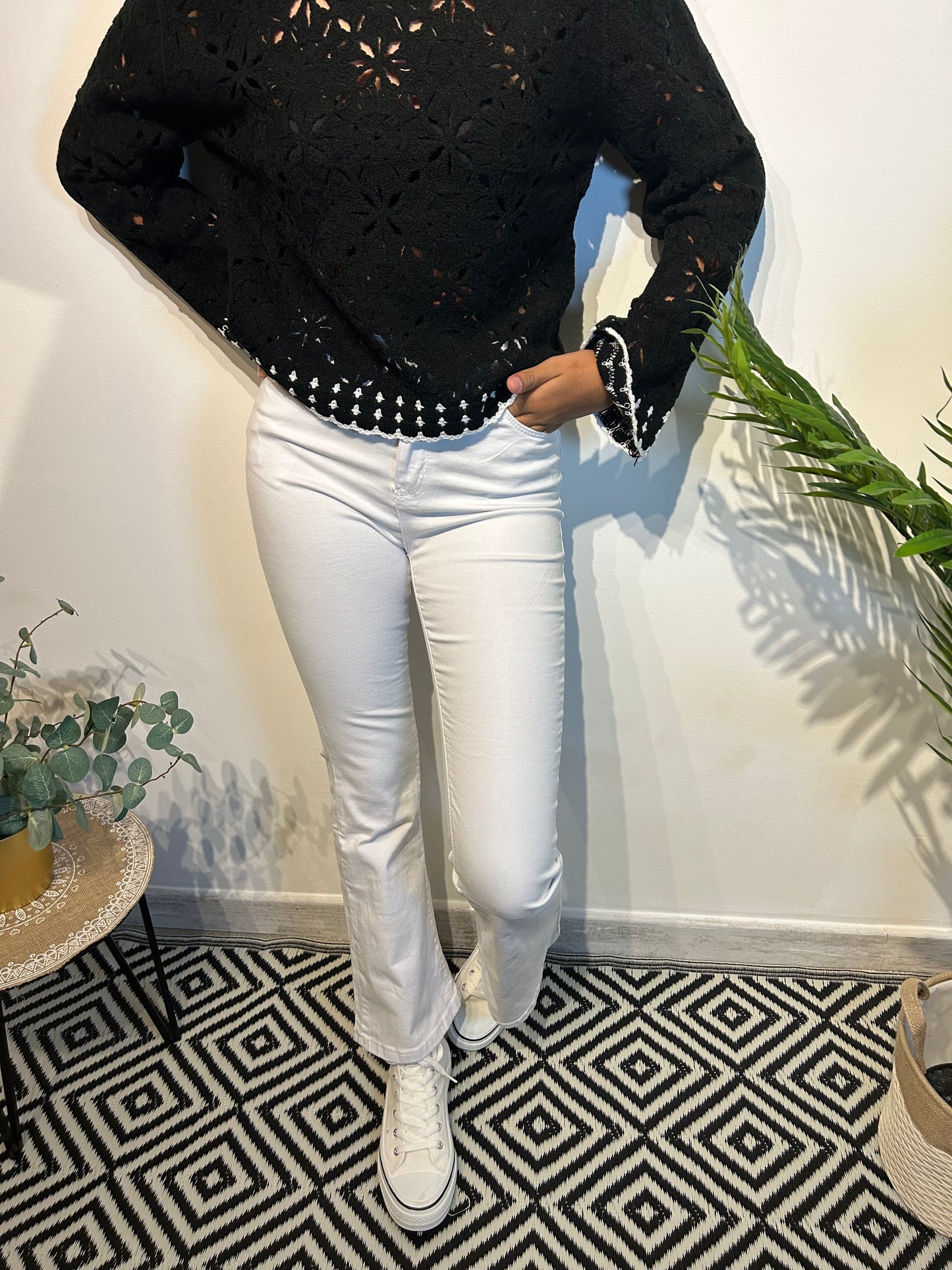 Pull crochet Léna